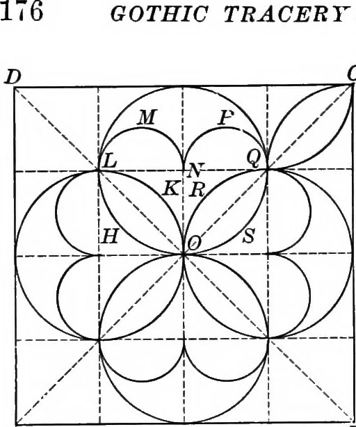 An illustration from A source book of problems for geometry, based upon industrial design and architectural ornament, 1912, leaf 189