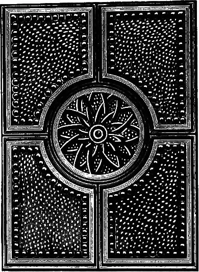 An illustration from A source book of problems for geometry, based upon industrial design and architectural ornament, 1912, leaf 210