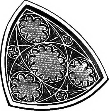 An illustration from A source book of problems for geometry, based upon industrial design and architectural ornament, 1912, leaf 225