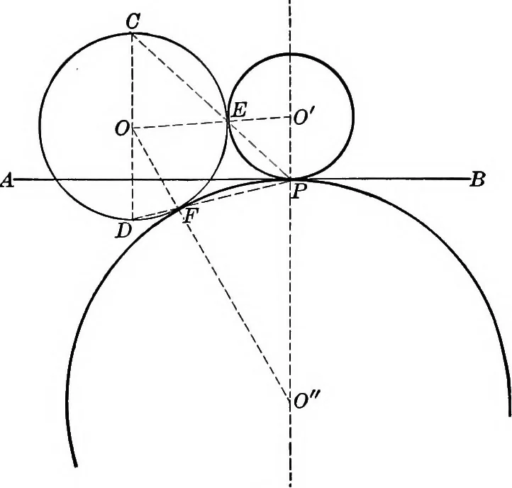 An illustration from A source book of problems for geometry, based upon industrial design and architectural ornament, 1912, leaf 238
