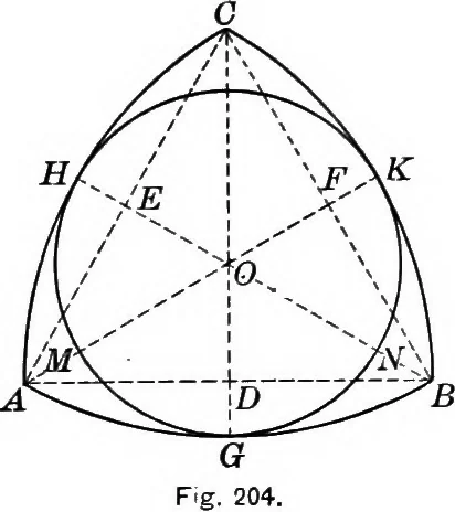 An illustration from A source book of problems for geometry, based upon industrial design and architectural ornament, 1912, leaf 239