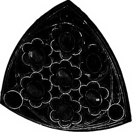 An illustration from A source book of problems for geometry, based upon industrial design and architectural ornament, 1912, leaf 239
