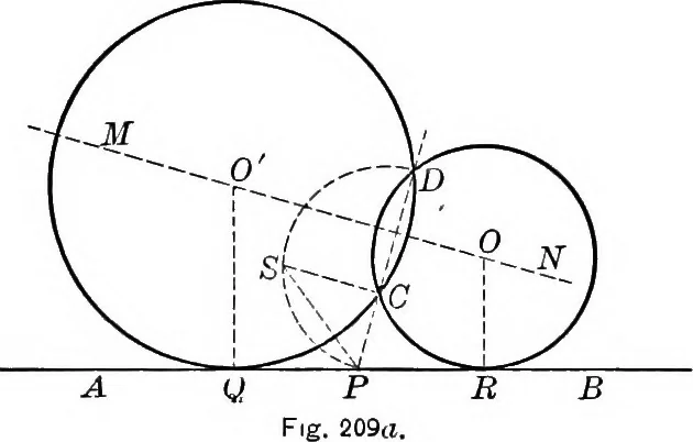 An illustration from A source book of problems for geometry, based upon industrial design and architectural ornament, 1912, leaf 244