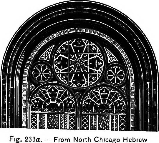 An illustration from A source book of problems for geometry, based upon industrial design and architectural ornament, 1912, leaf 274