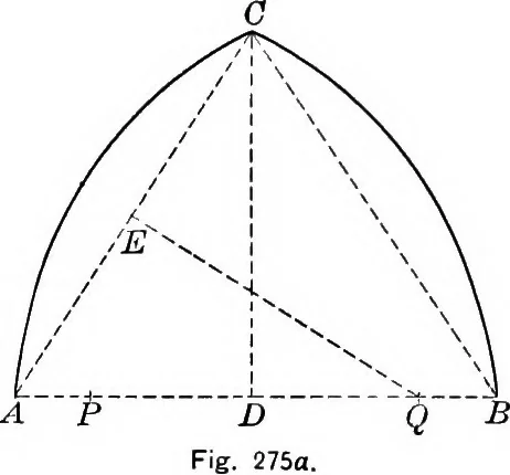 An illustration from A source book of problems for geometry, based upon industrial design and architectural ornament, 1912, leaf 320