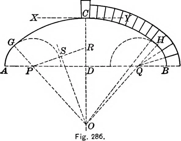 An illustration from A source book of problems for geometry, based upon industrial design and architectural ornament, 1912, leaf 331