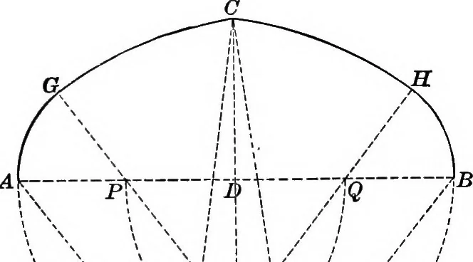 An illustration from A source book of problems for geometry, based upon industrial design and architectural ornament, 1912, leaf 339
