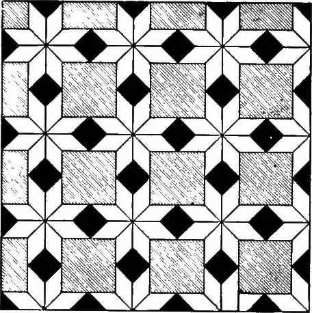 An illustration from A source book of problems for geometry, based upon industrial design and architectural ornament, 1912, leaf 57