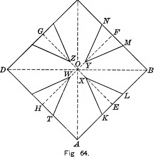 An illustration from A source book of problems for geometry, based upon industrial design and architectural ornament, 1912, leaf 82