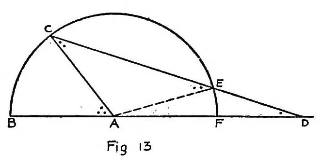 An illustration from Recreations in mathematics, 1917, leaf 58