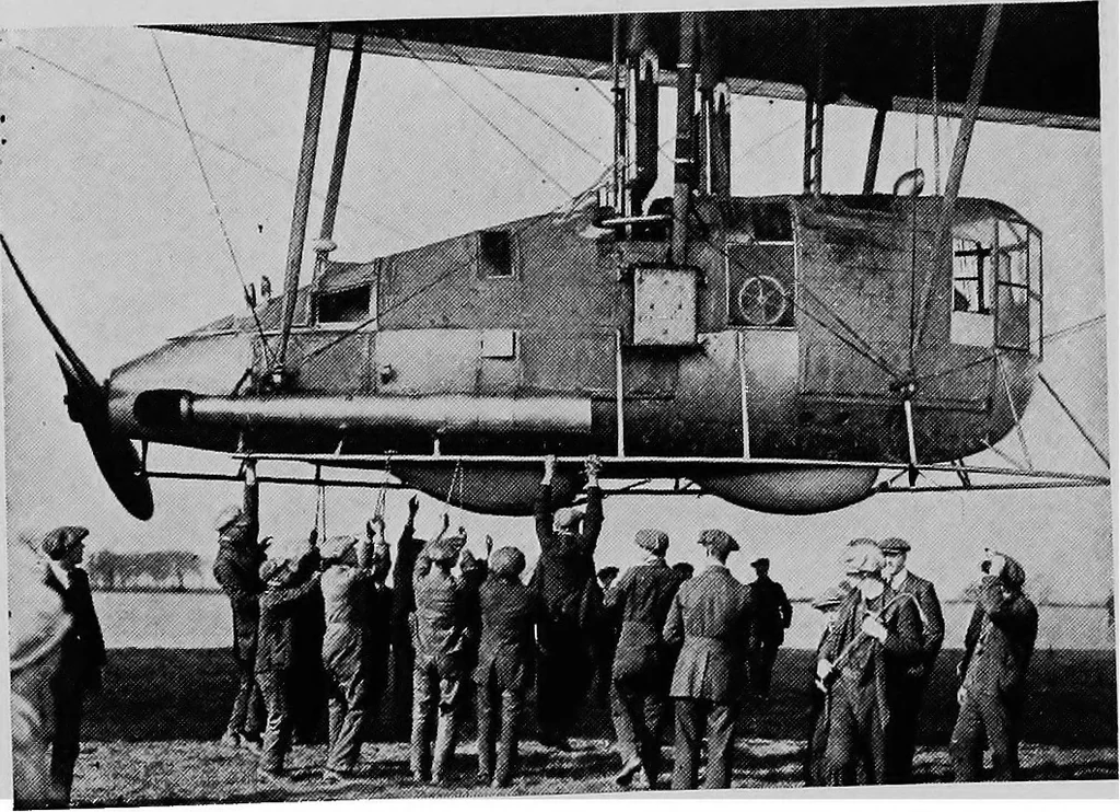 An illustration from Inventions of the great war, 1919, leaf 206