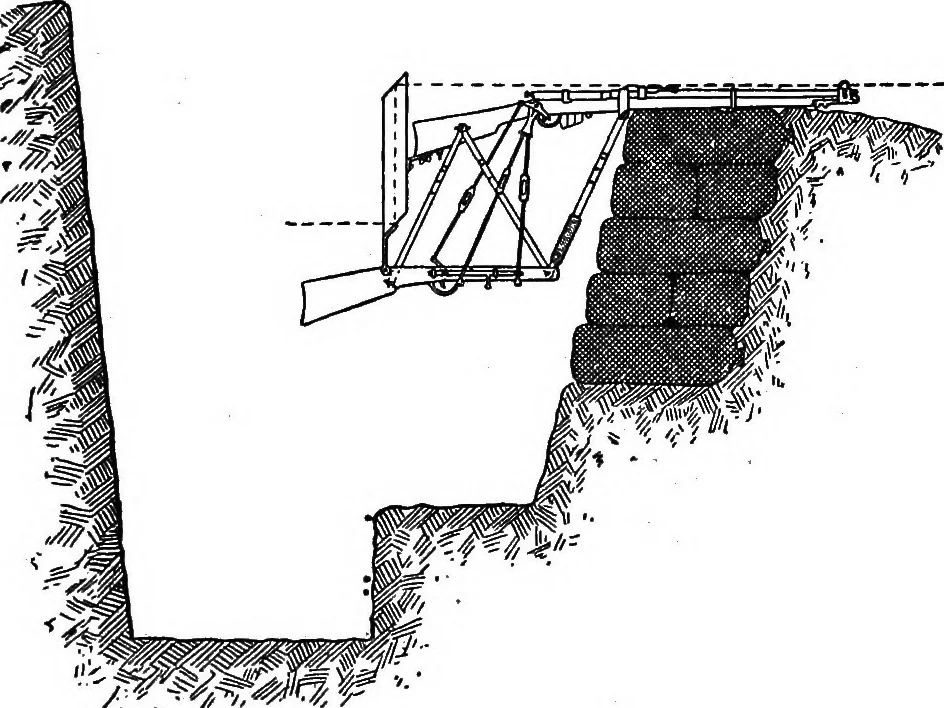 An illustration from Inventions of the great war, 1919, leaf 34