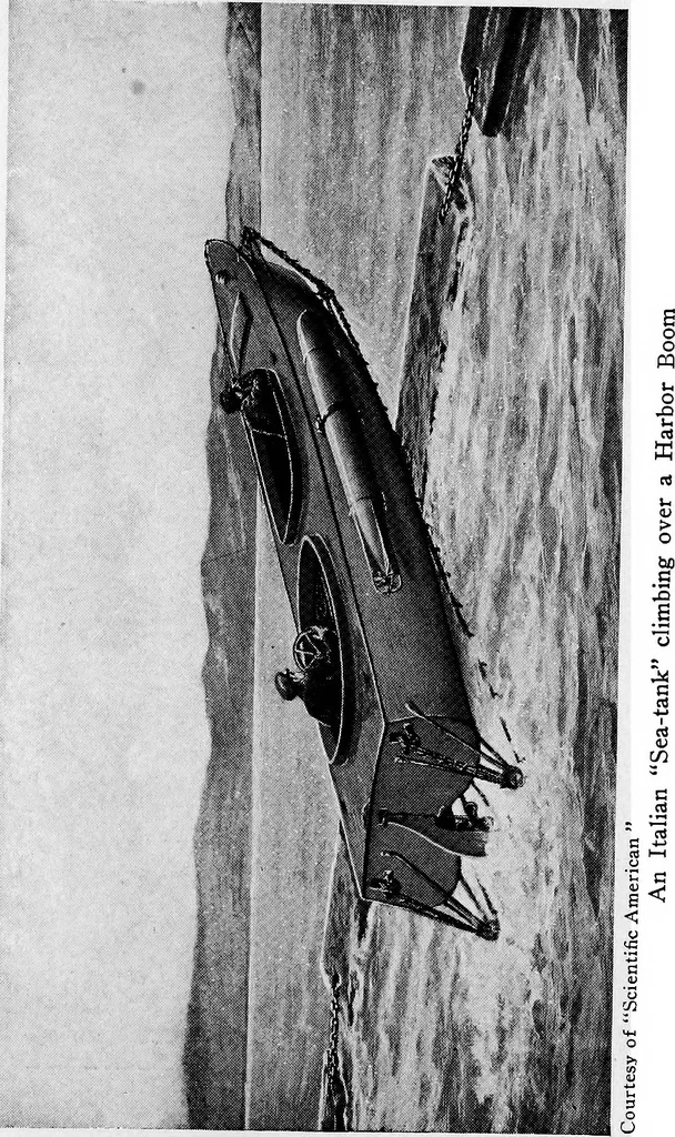 An illustration from Inventions of the great war, 1919, leaf 374