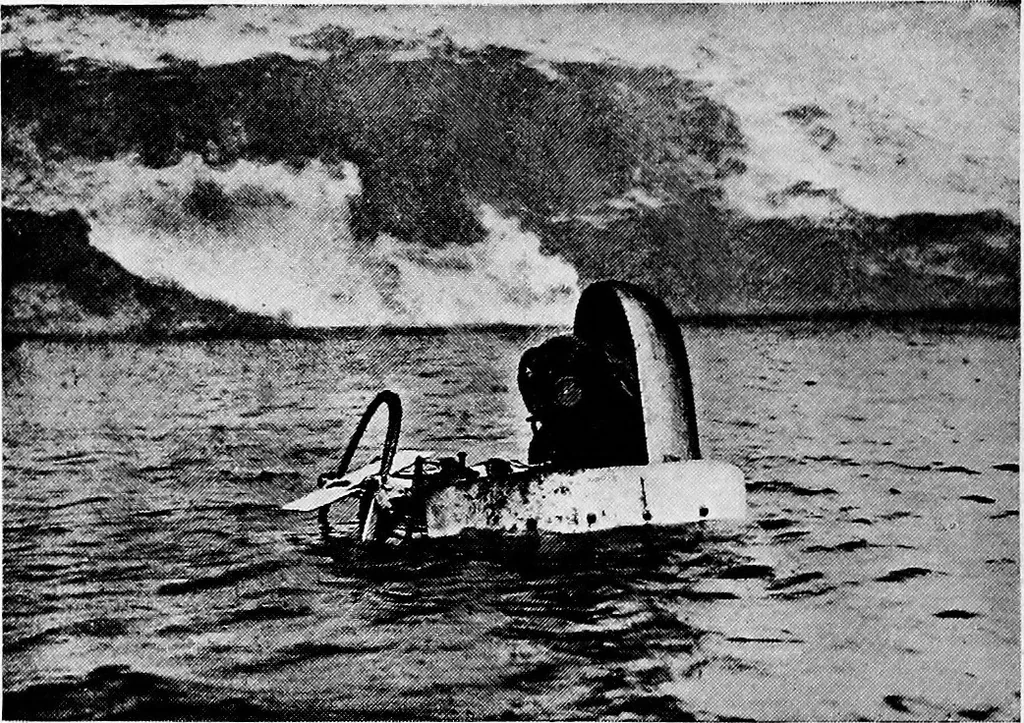 An illustration from Inventions of the great war, 1919, leaf 399