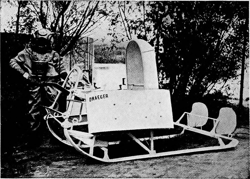 An illustration from Inventions of the great war, 1919, leaf 399