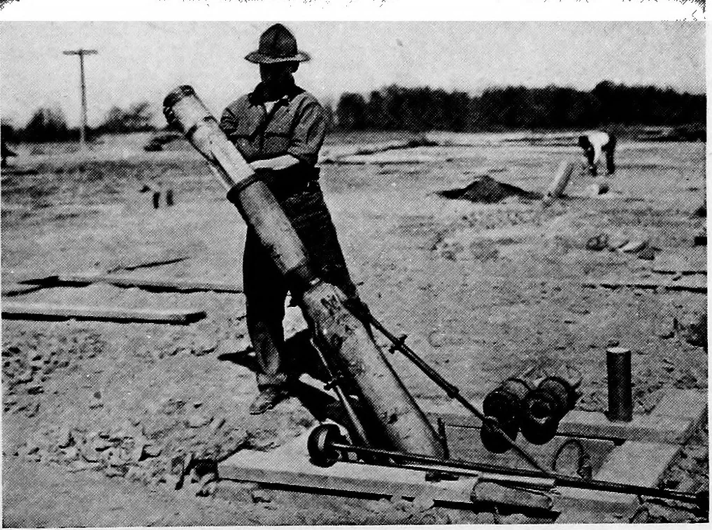 An illustration from Inventions of the great war, 1919, leaf 58