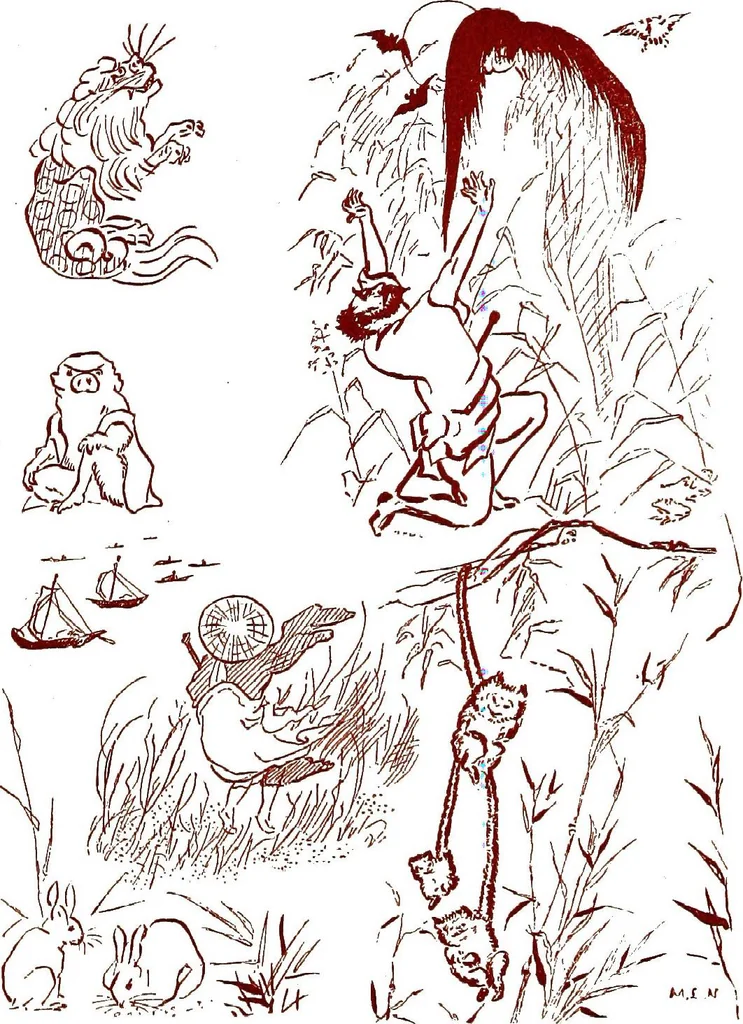 An illustration from Pottery; how it is made, its shape and decoration; practical instructions for painting on porcelain and all kinds of pottery with vitrifiable and common oil colors, with a full bibliography of standard works upon the ceramic art, and 42 illustrations, 1878, leaf 71