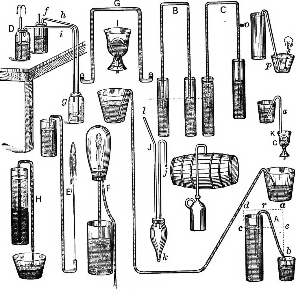 An illustration from The principles of physics, 1895, leaf 189