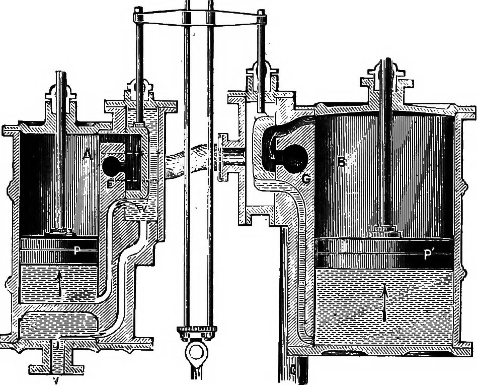 An illustration from The principles of physics, 1895, leaf 328