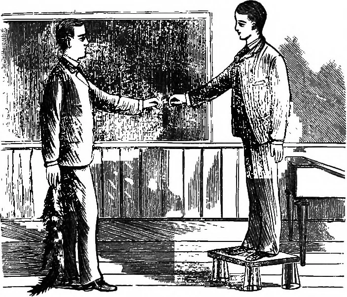 An illustration from The principles of physics, 1895, leaf 461