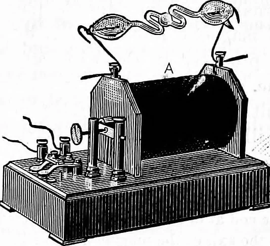 An illustration from The principles of physics, 1895, leaf 578