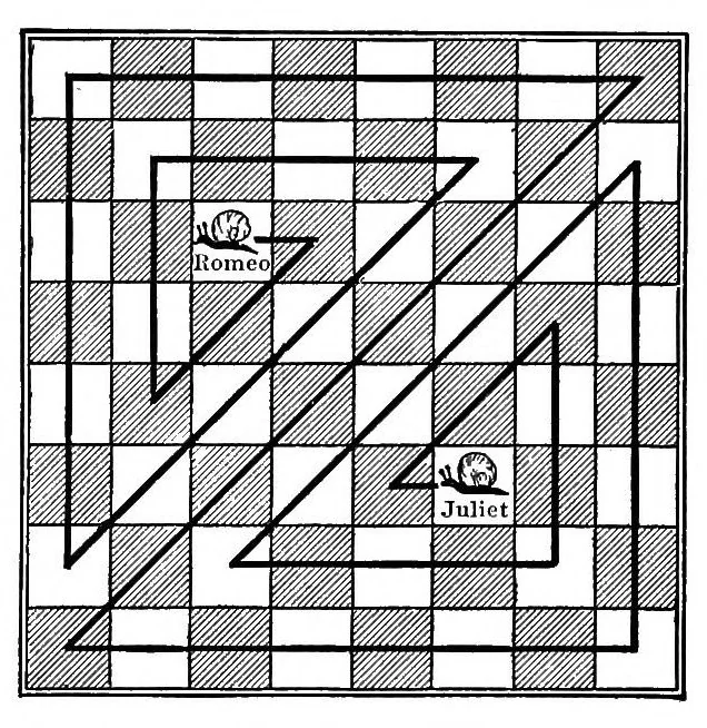 An illustration from Mathematical wrinkles for teachers and private learners .., 1912, leaf 234