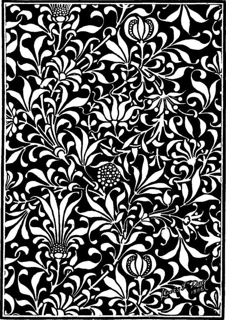 An illustration from The anatomy of pattern, 1887, leaf 100