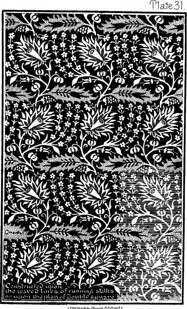 An illustration from The anatomy of pattern, 1887, leaf 124