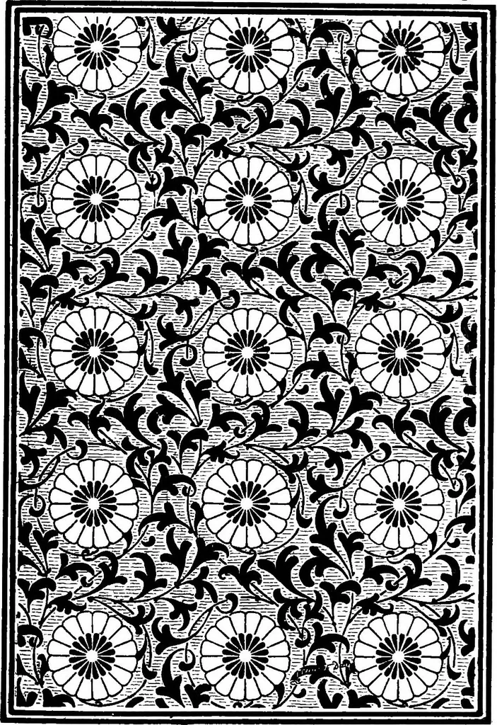 An illustration from The anatomy of pattern, 1887, leaf 132