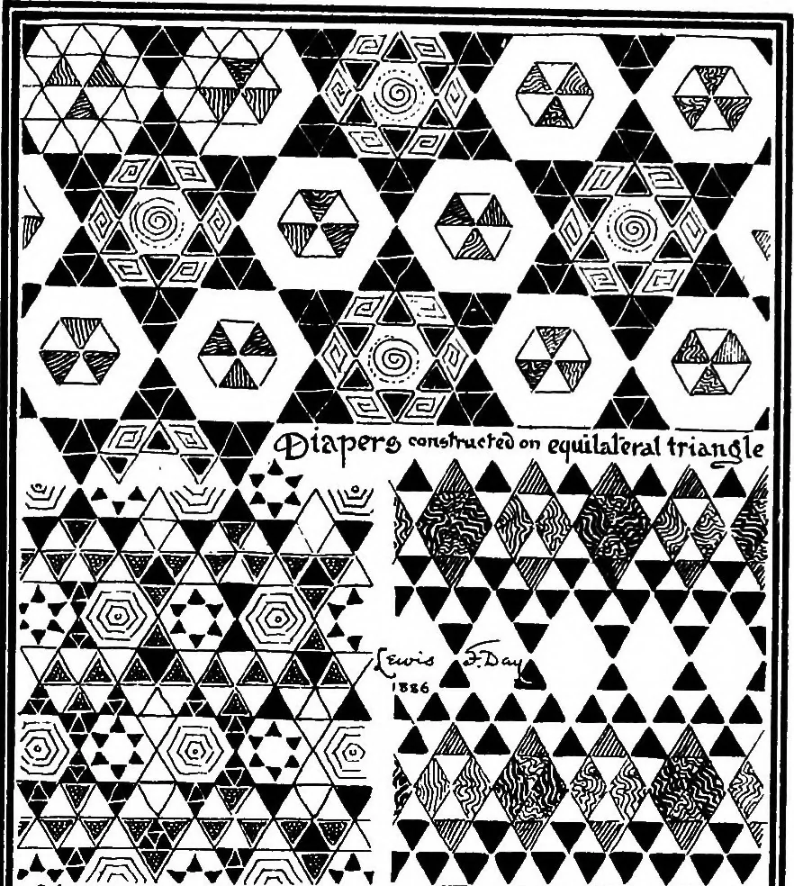 An illustration from The anatomy of pattern, 1887, leaf 40