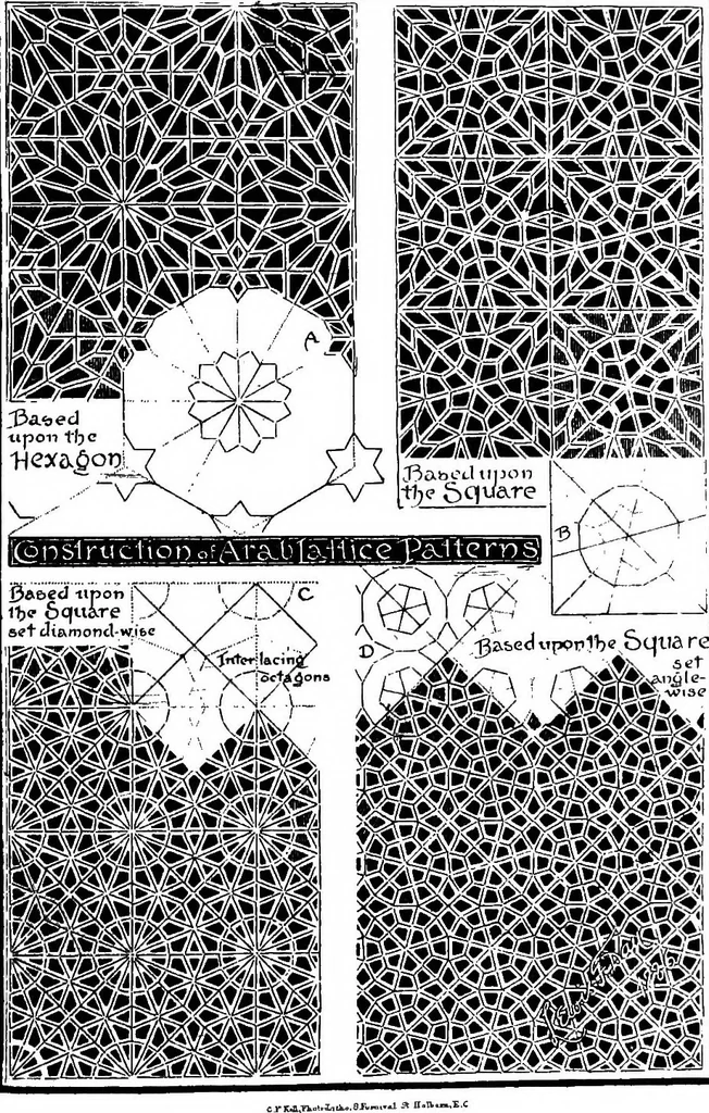 An illustration from The anatomy of pattern, 1887, leaf 50