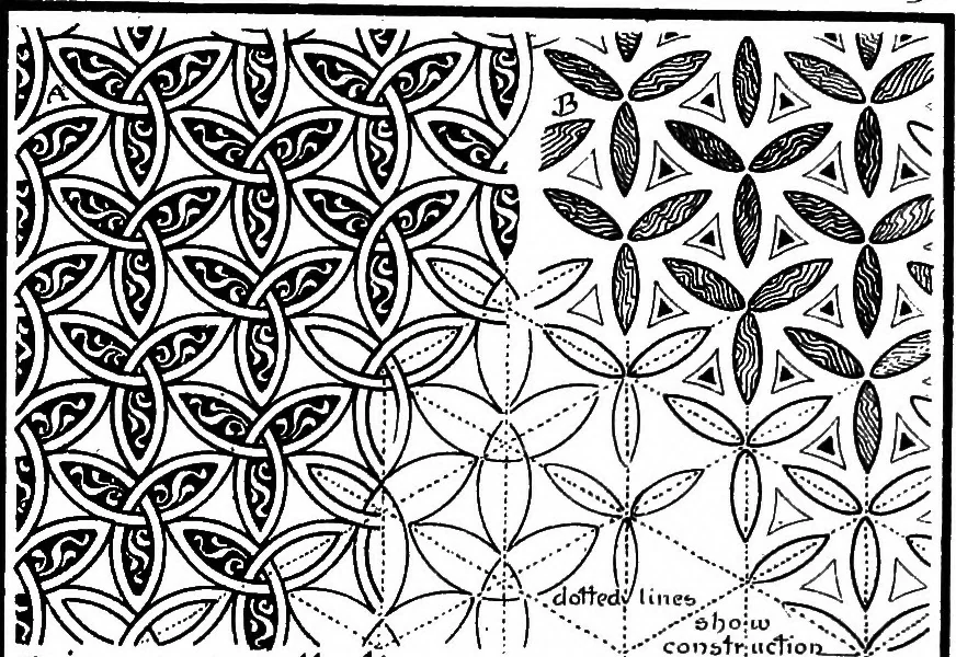 An illustration from The anatomy of pattern, 1887, leaf 60