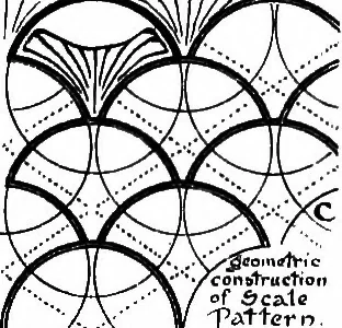 An illustration from The anatomy of pattern, 1887, leaf 60