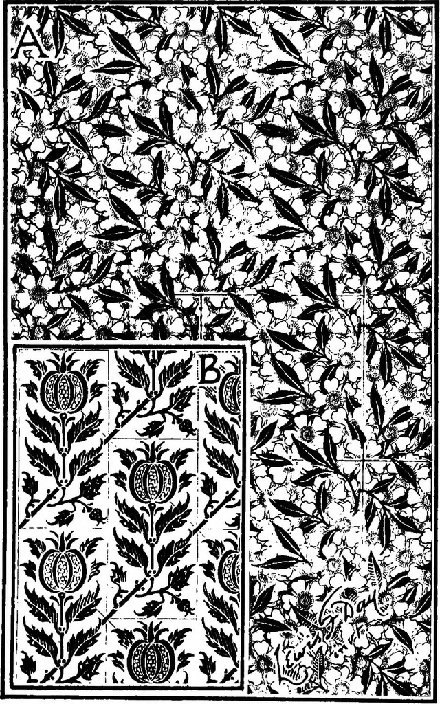 An illustration from The anatomy of pattern, 1887, leaf 82