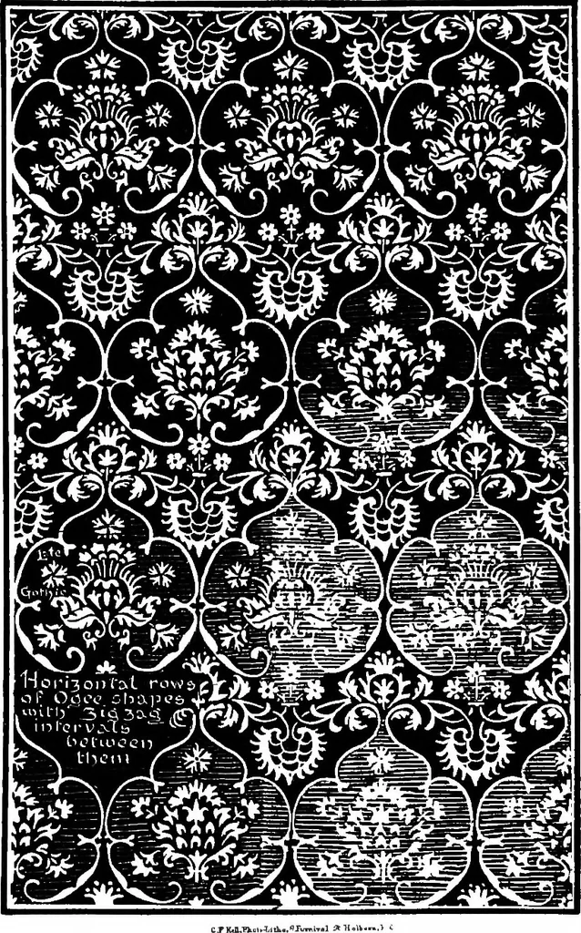 An illustration from The anatomy of pattern, 1887, leaf 92