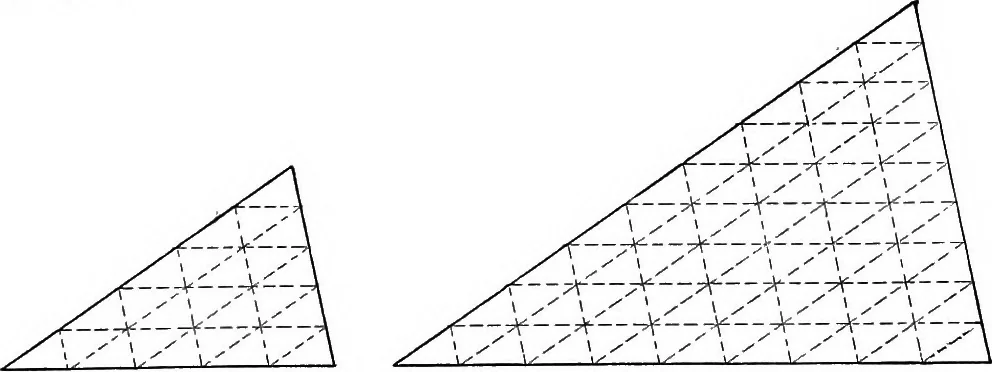 An illustration from Plane geometry, with problems and applications, 1910, leaf 176