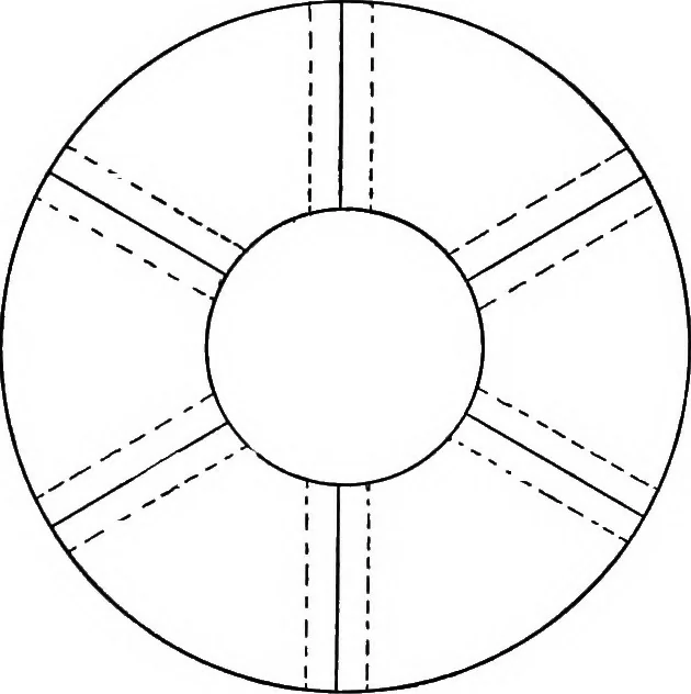 An illustration from Practical pattern making, 1906, leaf 109
