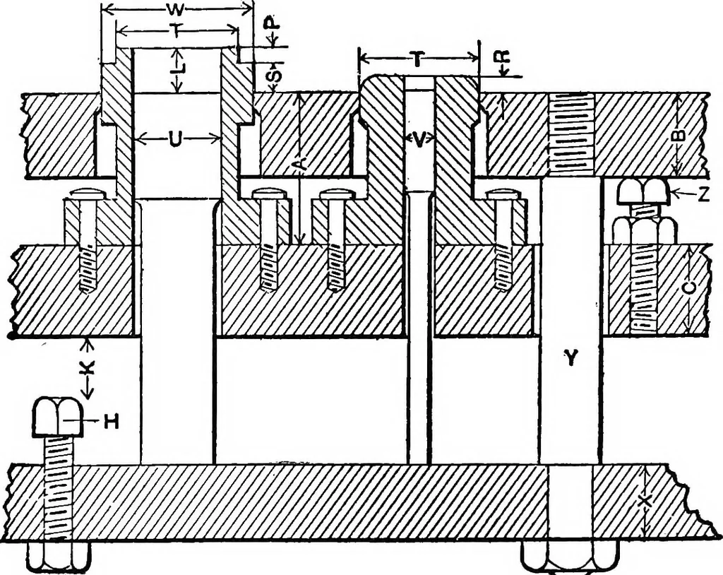 An illustration from Practical pattern making, 1906, leaf 237