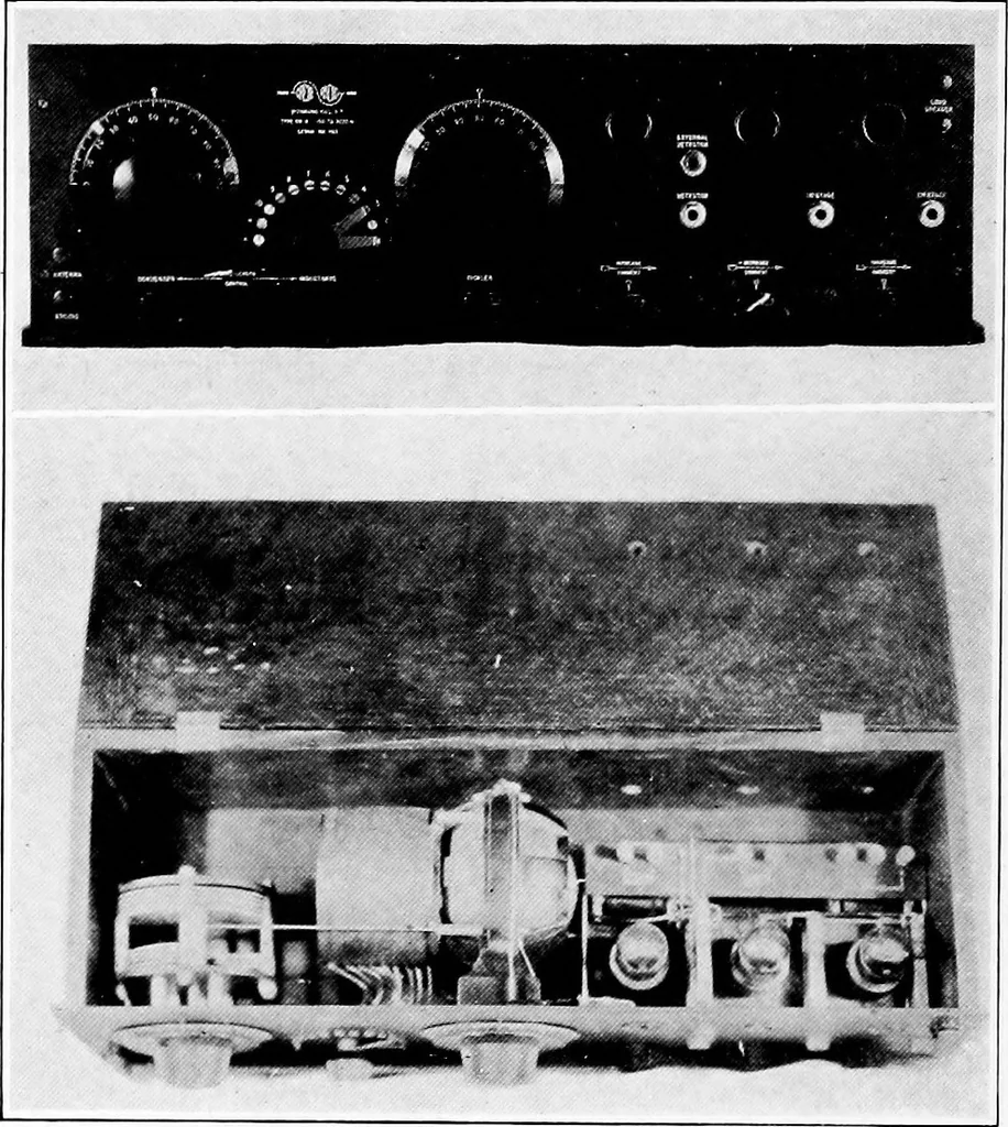 An illustration from Elements of radio telephony, 1922, leaf 105