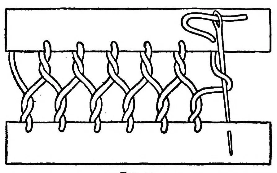 An illustration from Embroidery and tapestry weaving; a practical textbook of design and workmanship, 1906, leaf 143