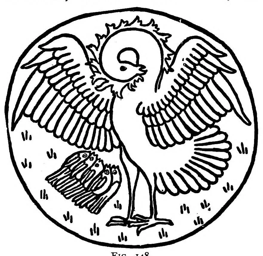 An illustration from Embroidery and tapestry weaving; a practical textbook of design and workmanship, 1906, leaf 273