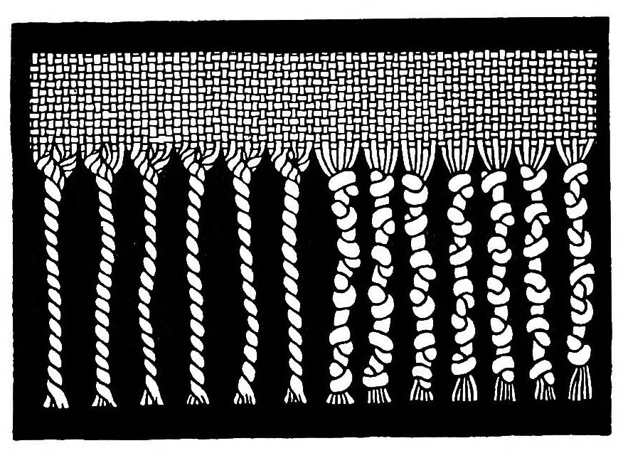 An illustration from Embroidery and tapestry weaving; a practical textbook of design and workmanship, 1906, leaf 286