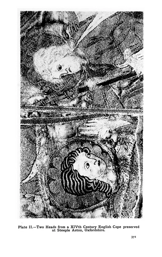 An illustration from Embroidery and tapestry weaving; a practical textbook of design and workmanship, 1906, leaf 374