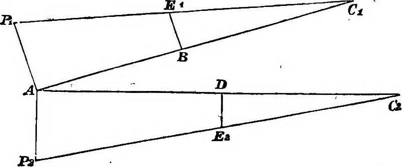 An illustration from An introduction to the theory of electricity, with numerous examples, 1876, leaf 177