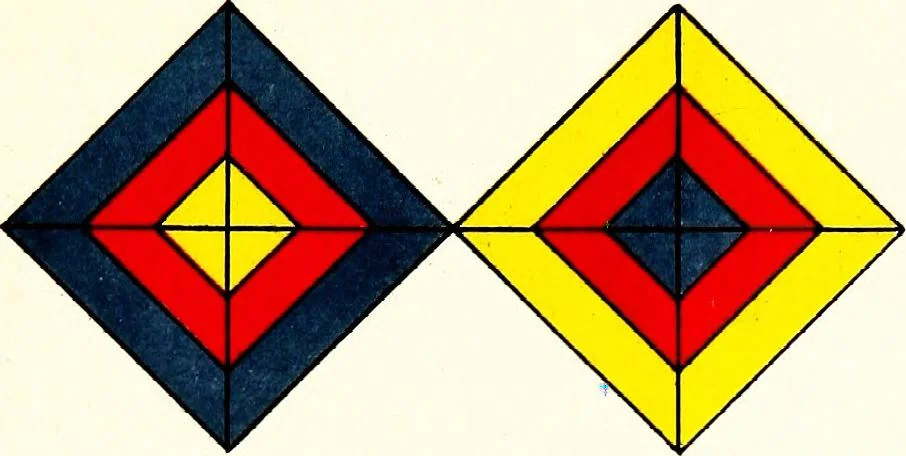 An illustration from Colour : an elementary manual for students, 1891, leaf 118