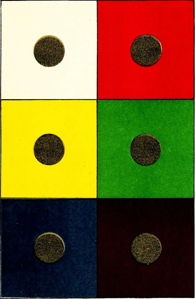 An illustration from Colour : an elementary manual for students, 1891, leaf 126