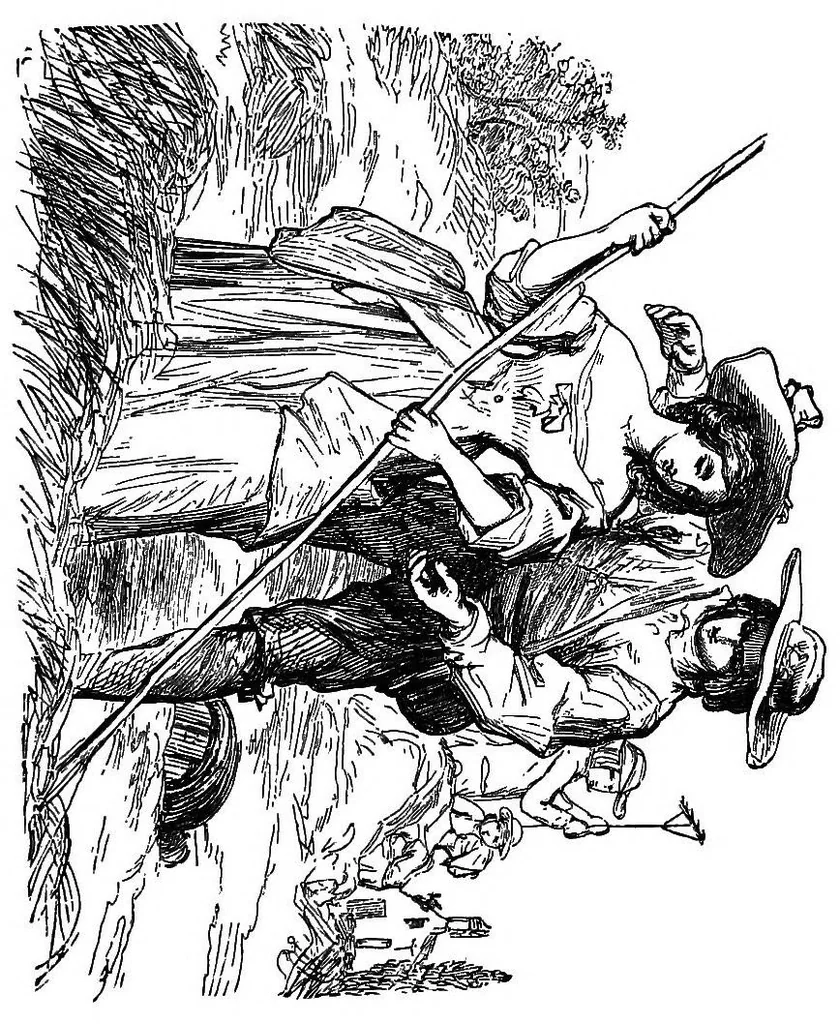 An illustration from The lady's oracle : an elegant pastime for social parties and the family circle, 1860, leaf 42