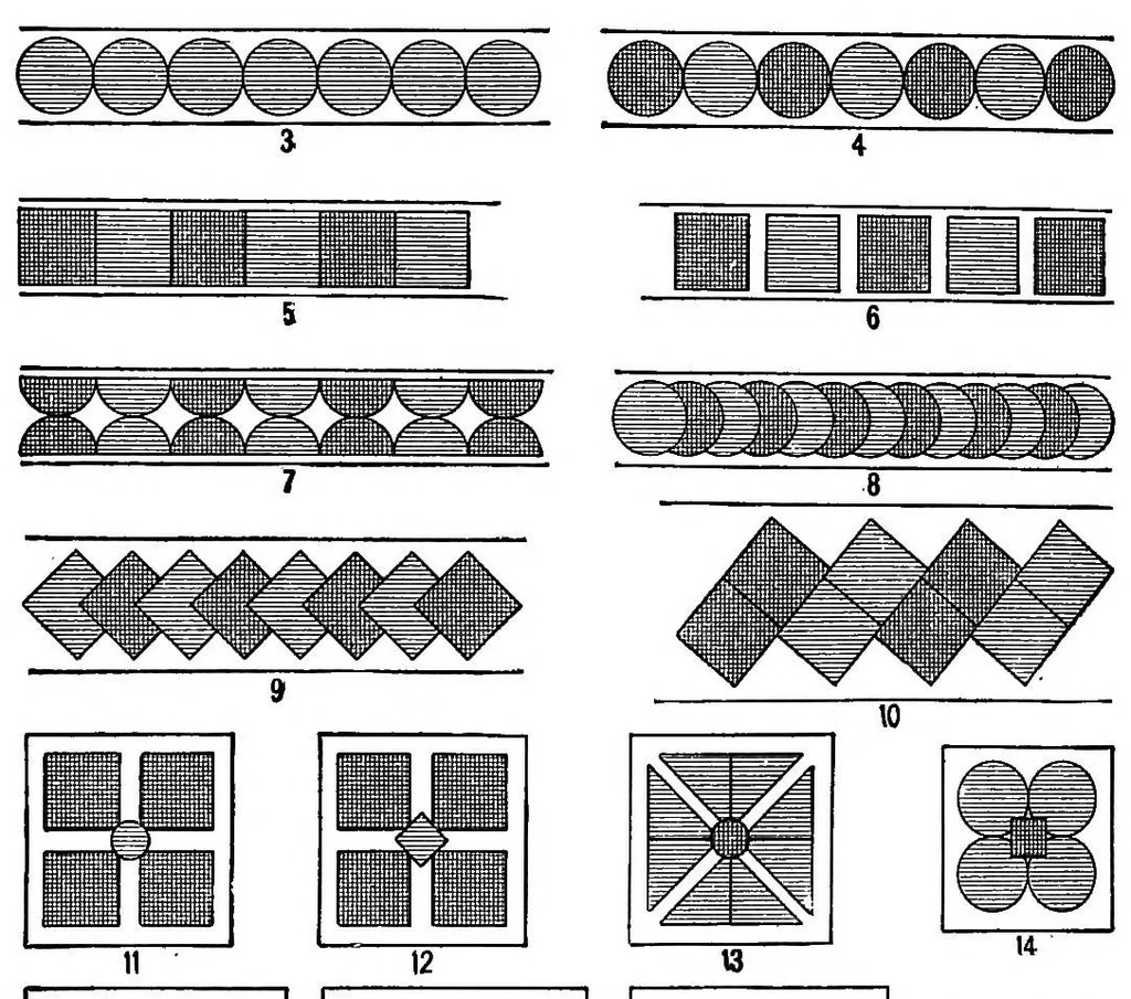 An illustration from Color in the school-room : a manual for teachers, 1890, leaf 101