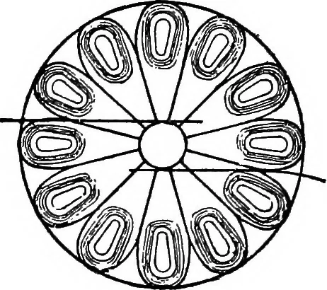 An illustration from Electric transmission of power : its present position and advantages, 1879, leaf 31