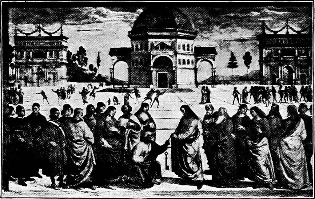 An illustration from Renaissance and modern art, 1894, leaf 122